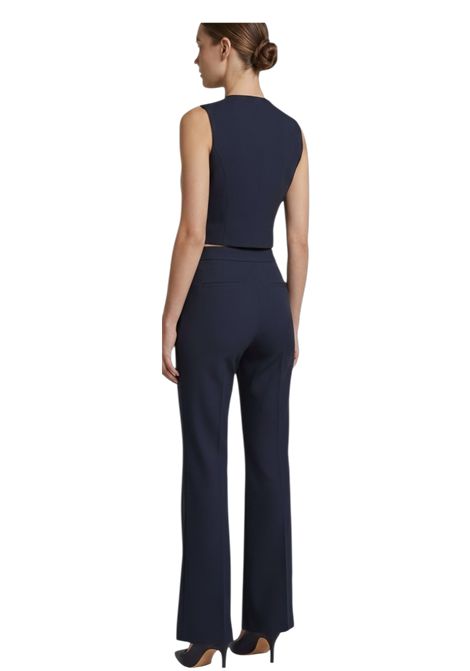 Tailleur Tre Pezzi Elegante con Gilet MISS MAX | Tailleur | MG24LISCIOBLU